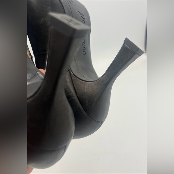 Paul Green Echt Leader Super Soft Black Leather Pumps/Heels. Women’s US Size 8 - Picture 11 of 14